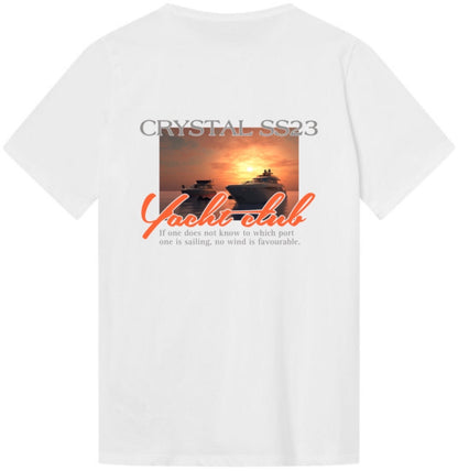 Yacht Club T-Shirt - Orange - LIMITED EDITION