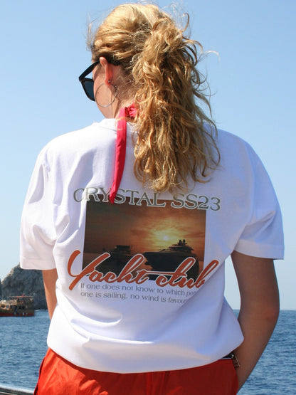 Yacht Club T-Shirt - Orange - LIMITED EDITION